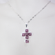 Small Cross - Anahita-Silver Chain - 1